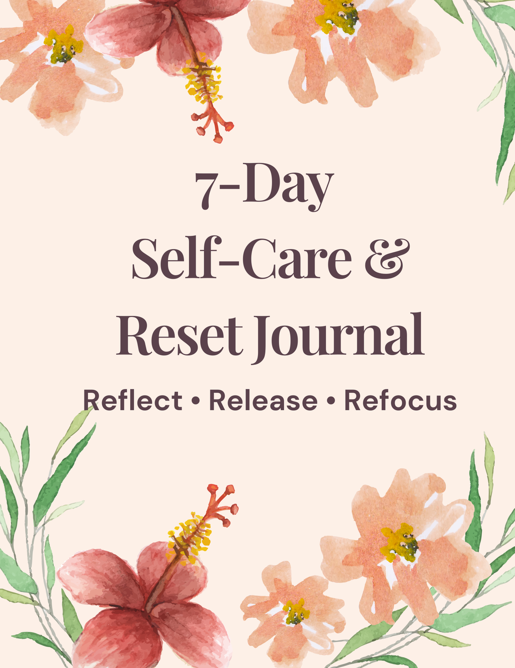 7-Day Reset Journal